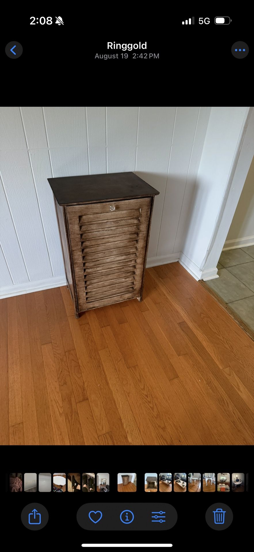 End Table / Laundry Basket