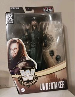 WWE The Undertaker Mattel Elite Legends series 19 MIB Figure, WWF