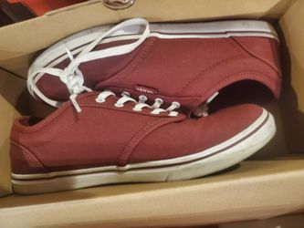 Maroon Vans