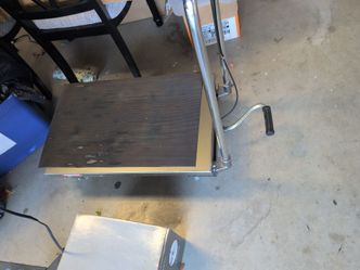 Manual Hydraulic Scissor Lift Table