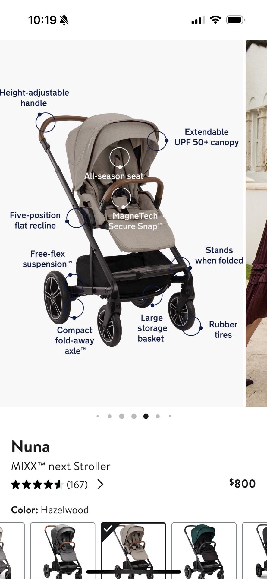 Nuna Mixx Next Stroller For Sale