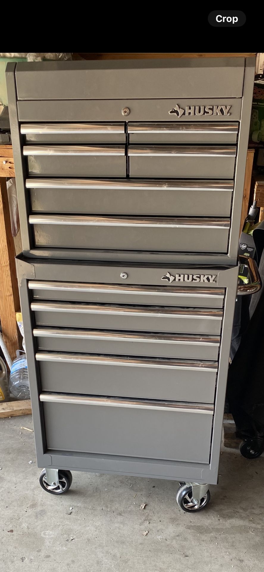 Husky 11 Drawer Tool Chest and Cabinet Combo