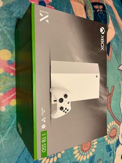 Brand new Xbox x digital white