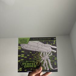 Perfect Order Elite Trainer Box Pokemon 