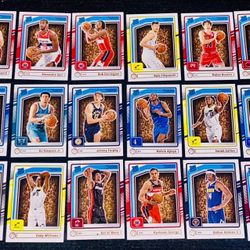 19x 2024-25 Donruss Rated Rookies Card Lot