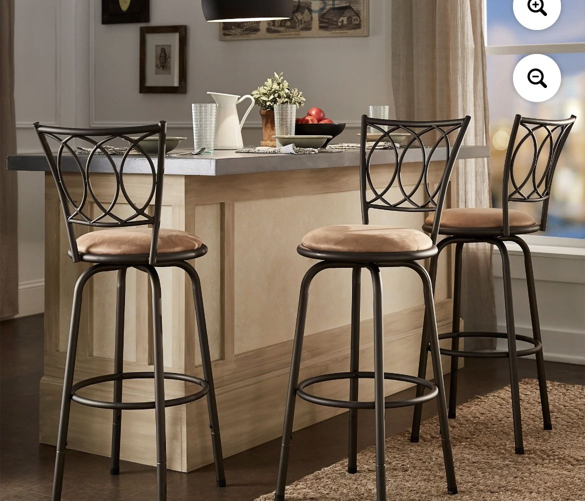 Set Of 4 Bar Stools