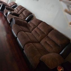 Reclining Sofa Set Of 3