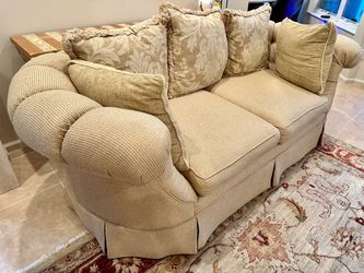 PAIR OF CENTURY “Destinations” SOFAS – 92” – Excellent Condition