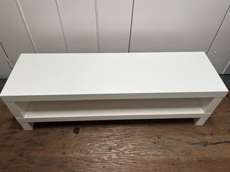 TV bench Ikea white