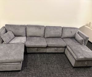 Sofa Sectional Dark Gray