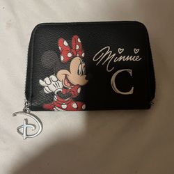 Disney's Minnie Mouse Initial "C" Wallet