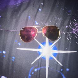 ORANGE FLASH POLARIZED RAY BANS!!!