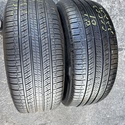 Set of 2 Nice NEXEN tires 255/55/18 ( We Install & Balance)