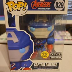 Marvel Avengers Mech Strike: Captain America Funko Pop