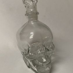Halloween Skeleton Skull Decanter