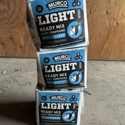 Murco Light Weight Ready Mix Joint Compound All-Purpose (M-700 model, 3.75-gallon/38 lb size)