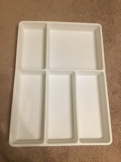 Plastic Utensils Tray