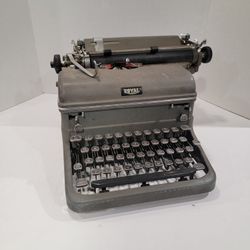 Vintage Gray Royal Typewriter