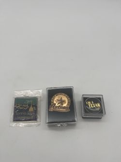 3-Pin Collectible Lot Torino 2006 Olympics Houston Astros I'm a Texan