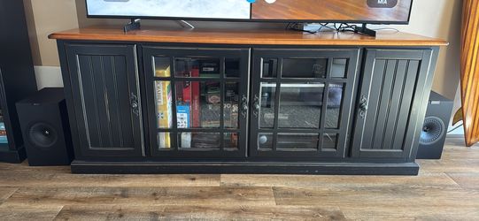 Wood Entertainment Unit
