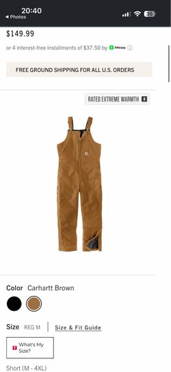 New Carhartt XL