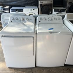 Ge Washer&dryer Large Capacity Set   60 day warranty/ Located at:📍5415 Carmack Rd Tampa Fl 33610📍