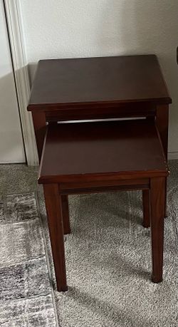 Wooden Tables nesting
