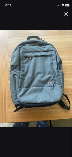 Case Logic + Uber Eats laptop bag + Logitech keyboard with mouse + 14 inch privacy filter