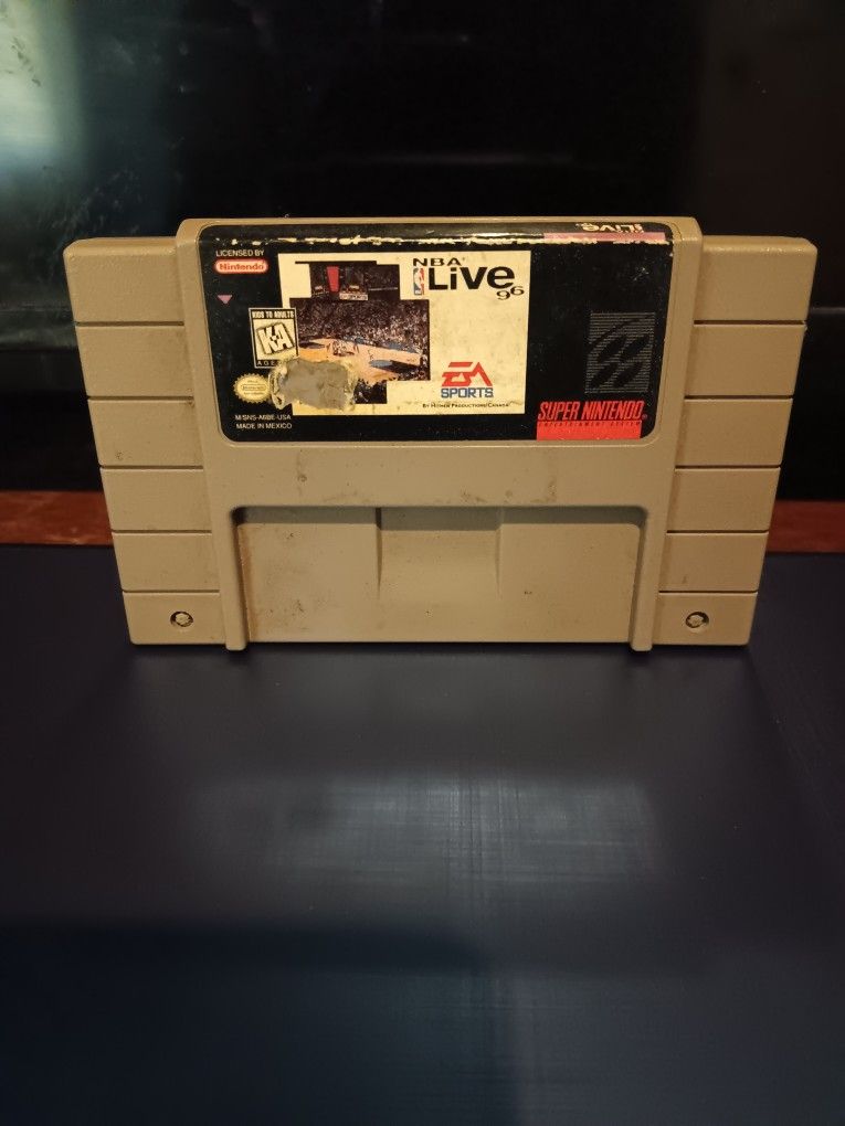 NBA LIVE 96 SNES