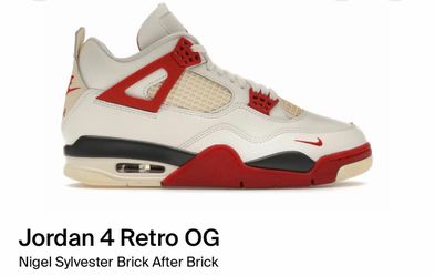 Jordan 4 retro og Nigel Sylvester