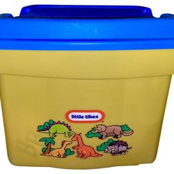Vintage Rubbermaid Little Tikes Storage Bin Tote 2002 Rare 