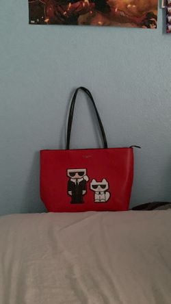 Red Karl Lagerfeld Bag