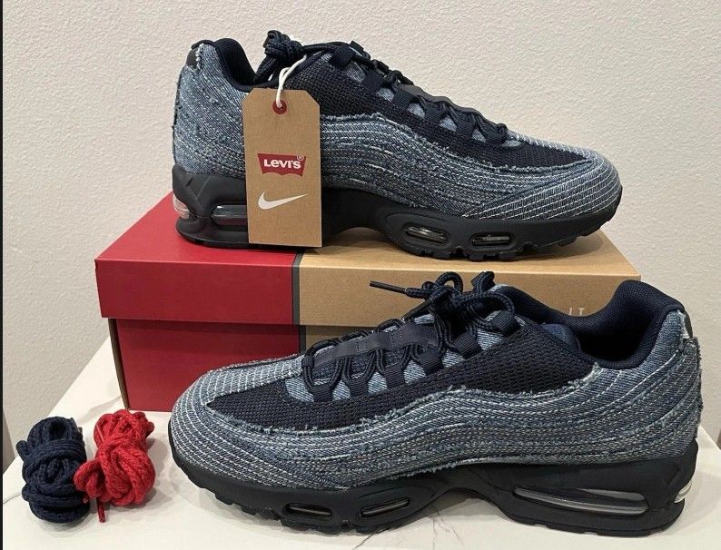 Levi's x Air Max 95 OG 'Obsidian' Men's Size 12