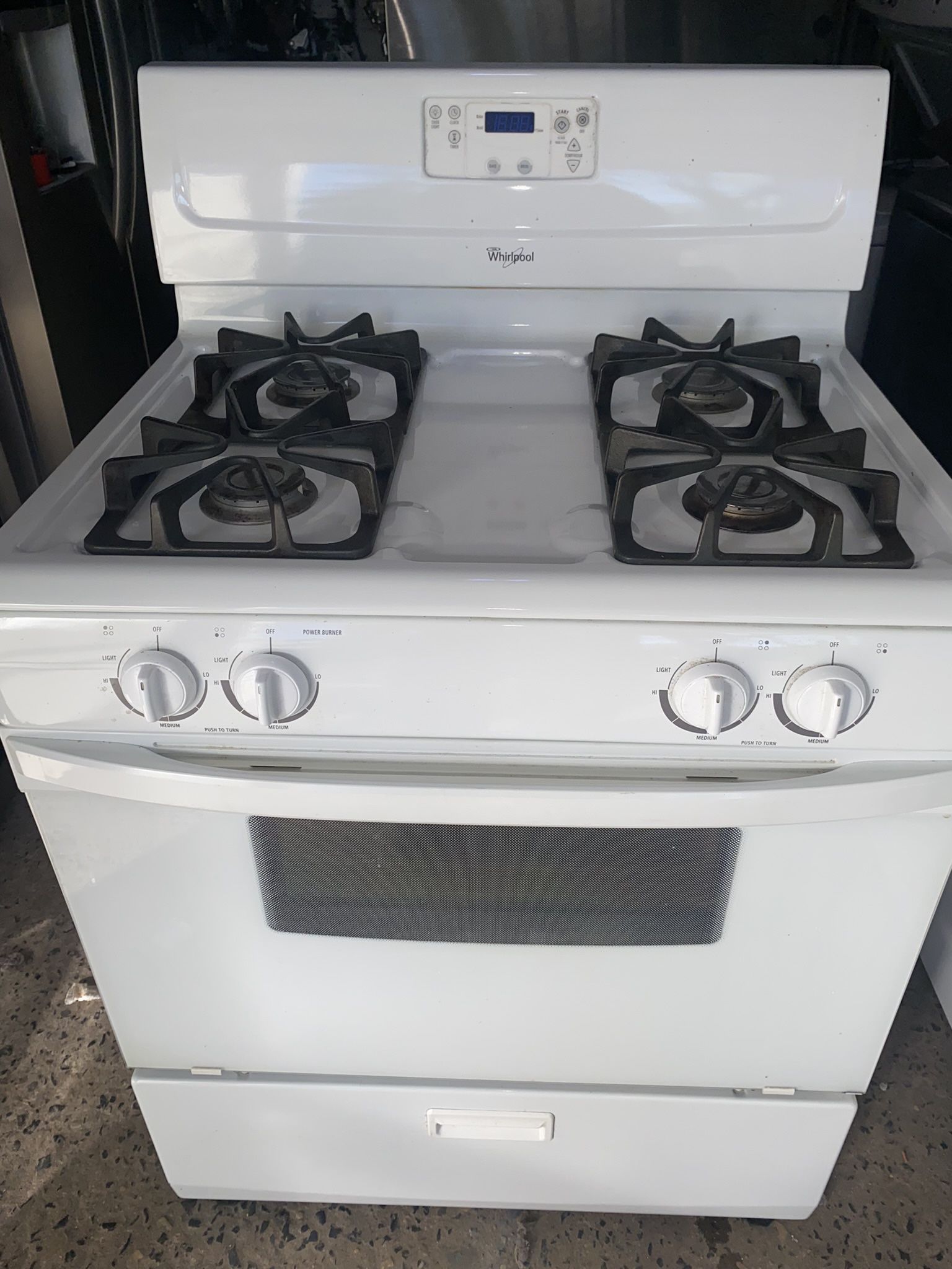 Whirlpool Gas Range 