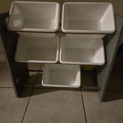Toy Organizer With 5 Bins $15