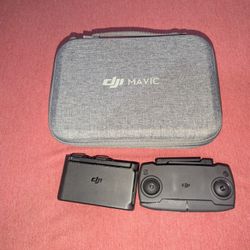 Mavic MINI first gen remote, battery charger, case, and spare parts (NO DRONE)