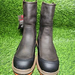 WOLVERINE MEN'S WATERPROOF COMPOSITE TOE WORK BOOT 