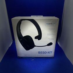 BlueParrott B550-XT Bluetooth Headset – Voice Controlled, Noise Cancelling, Long Battery Life 