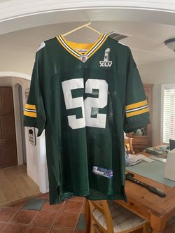 Green Bay Packers #52 Super Bowl XLV Jersey