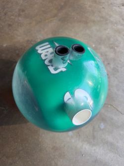 Storm Teal clear bowling ball 15 lbs