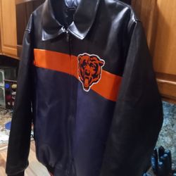 OFFICIAL NFL BEARS JACKET MEN'S MEDIUM
