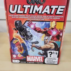 UNO Ultimate Marvel Card Game 1st Edition