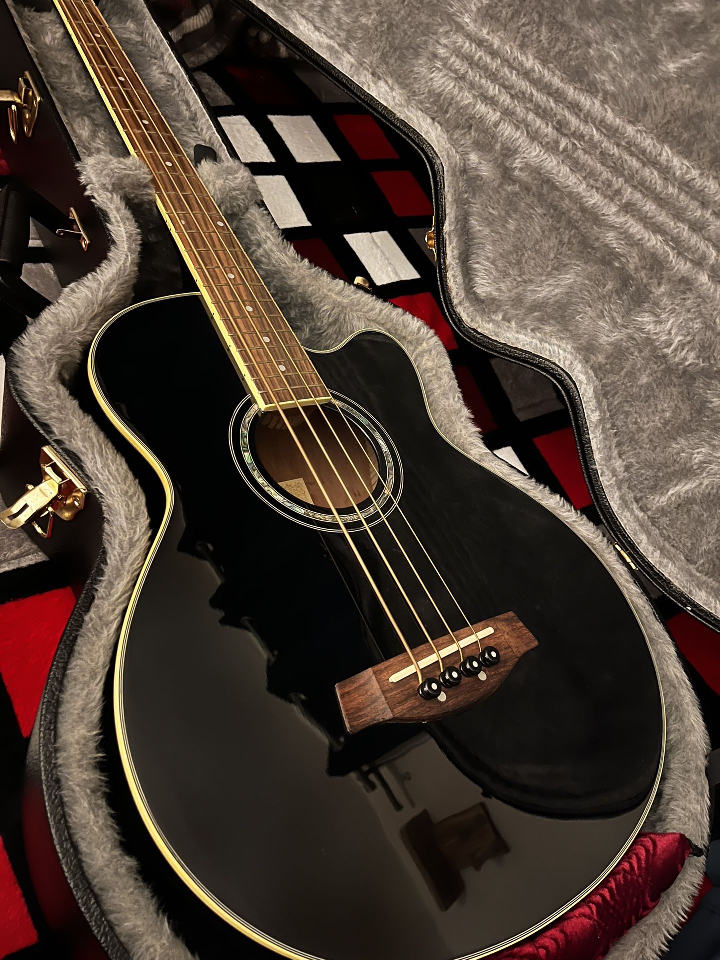 Ibanez Acoustic-electric Bass (READ DESC.)