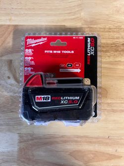 Milwaukee M18 Battery 🔋
