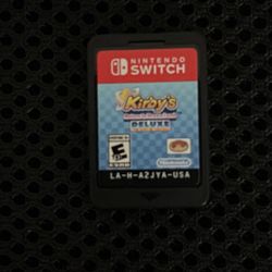 Kirby Return To Dreamland Deluxe Nintendo Switch Game Used Like New 