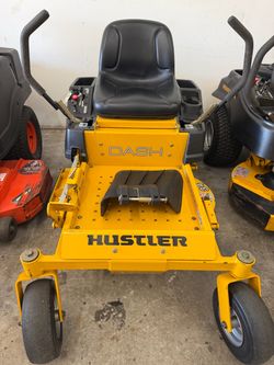 Hustler dash 34” zero turn mower