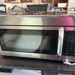 Stainless steel Over The Range Microwave 1.8 Cu Ft 1000 Watt