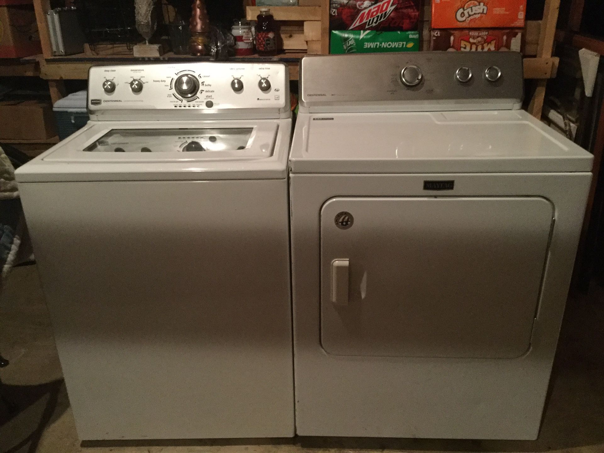 Maytag Electric Washer Washing Machine and Dryer