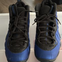 Nike Little Posite Pro GS Hyper Cobalt Blue Size 4.5Y