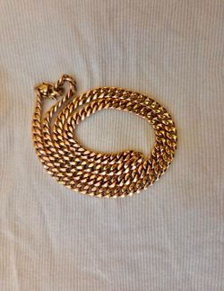 gold miami cuban link chain